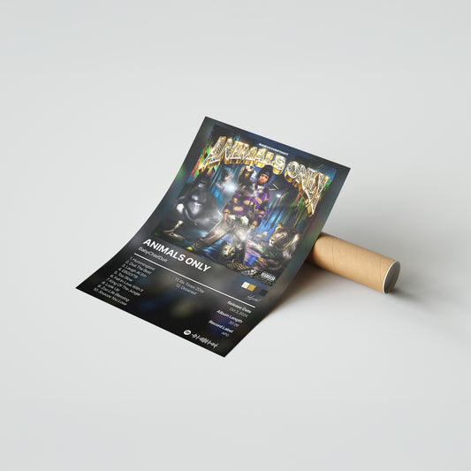 BabyChiefDoit ANIMALS ONLY Album Poster
