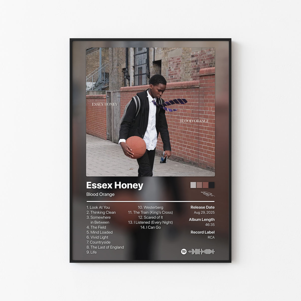 Blood Orange Essex Honey Album Poster