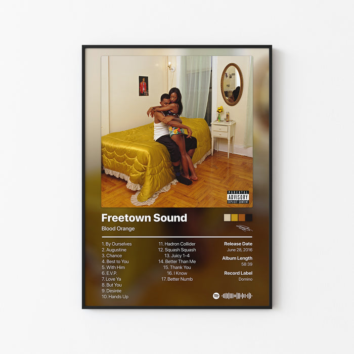 Blood Orange Freetown Sound Album Poster