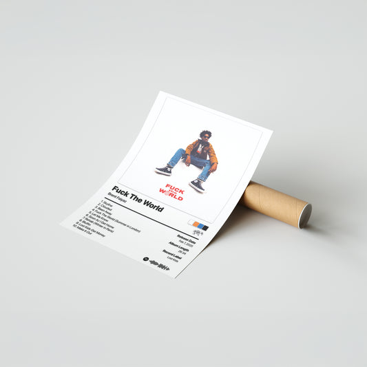 Brent Faiyaz Fuck The World Album Poster