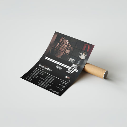 Bryson Tiller True to Self Album Poster