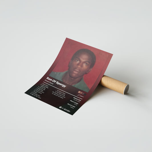 Daniel Caesar Son Of Spergy Album Poster