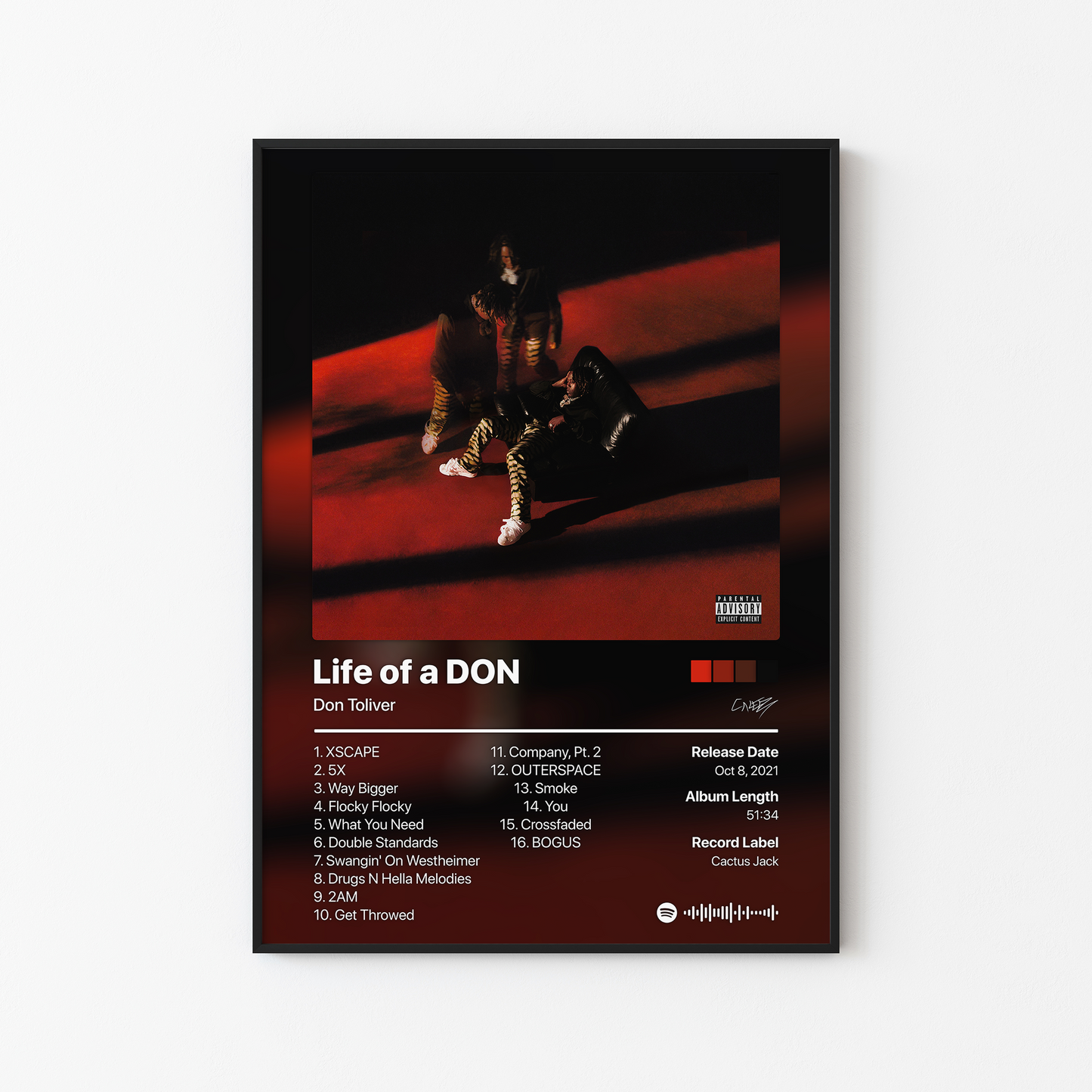 Don Toliver Life of a DON Album Poster