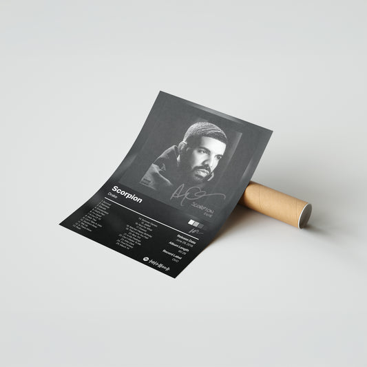 Drake Scorpion Album Poster