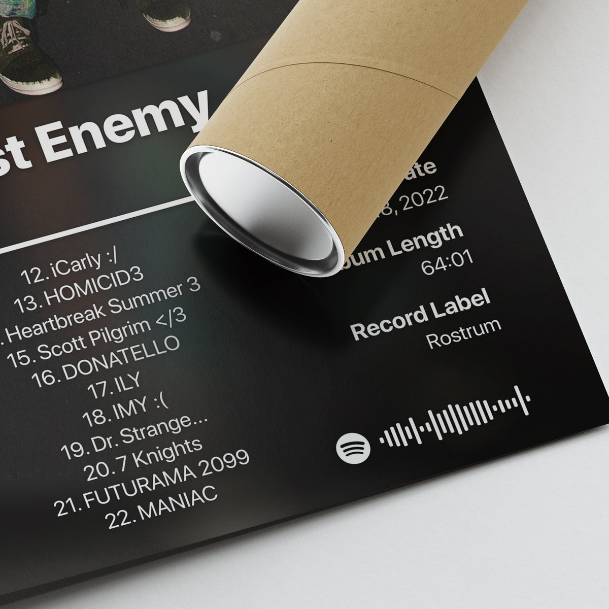 DC THE DON My Own Worst Enemy Album Poster