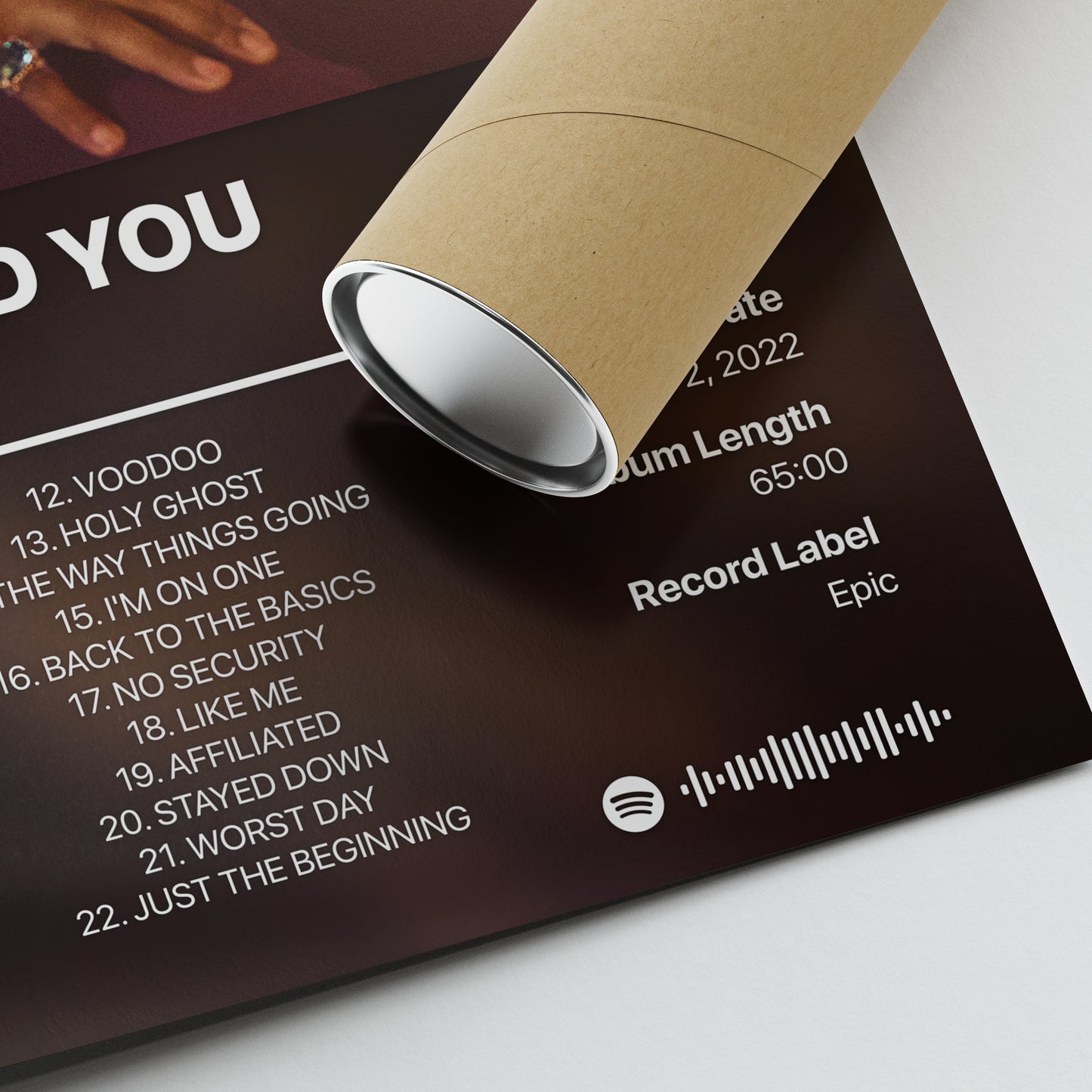 Future I NEVER LIKED YOU Album Poster