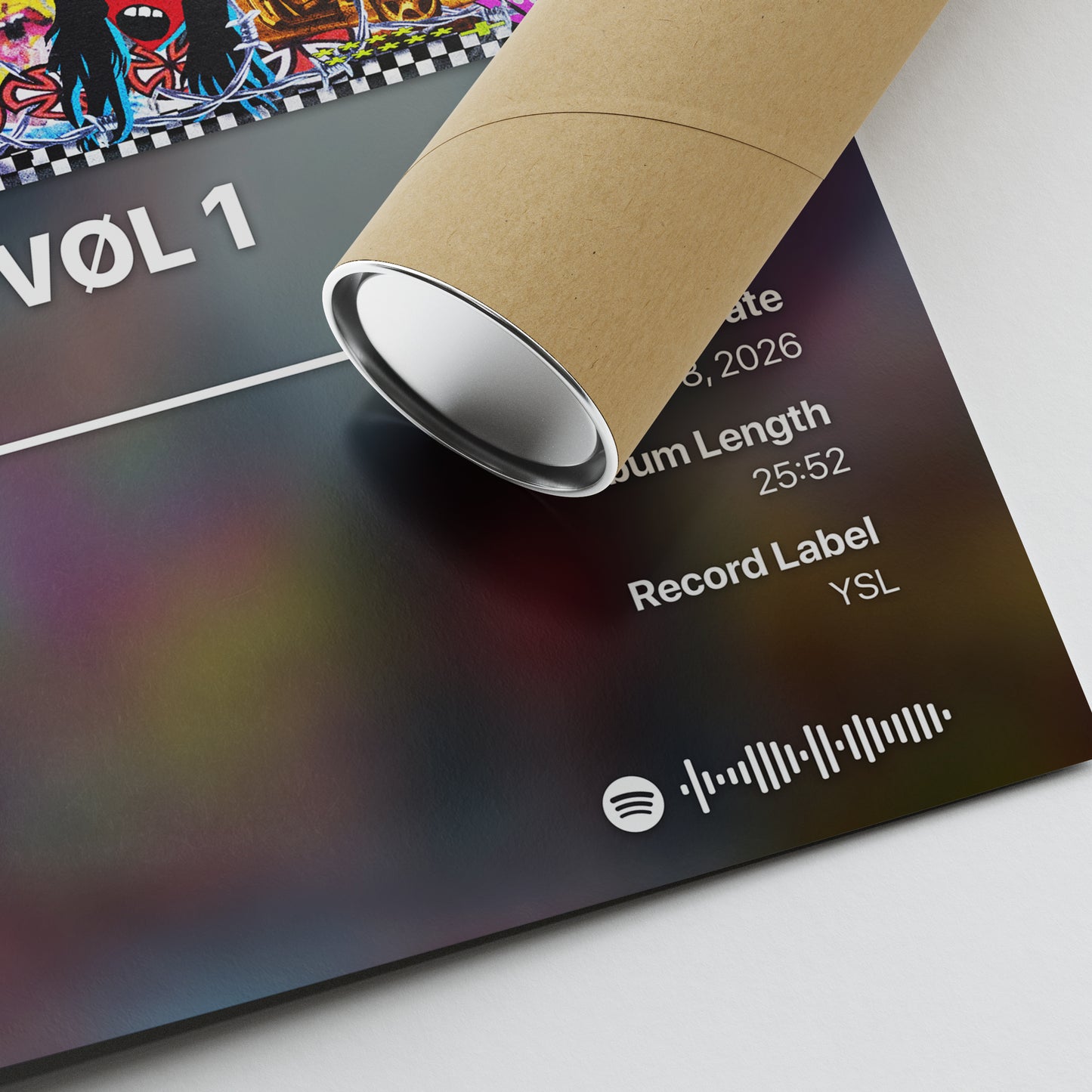 diamond* BLING SLIME VØL 1 Album Poster
