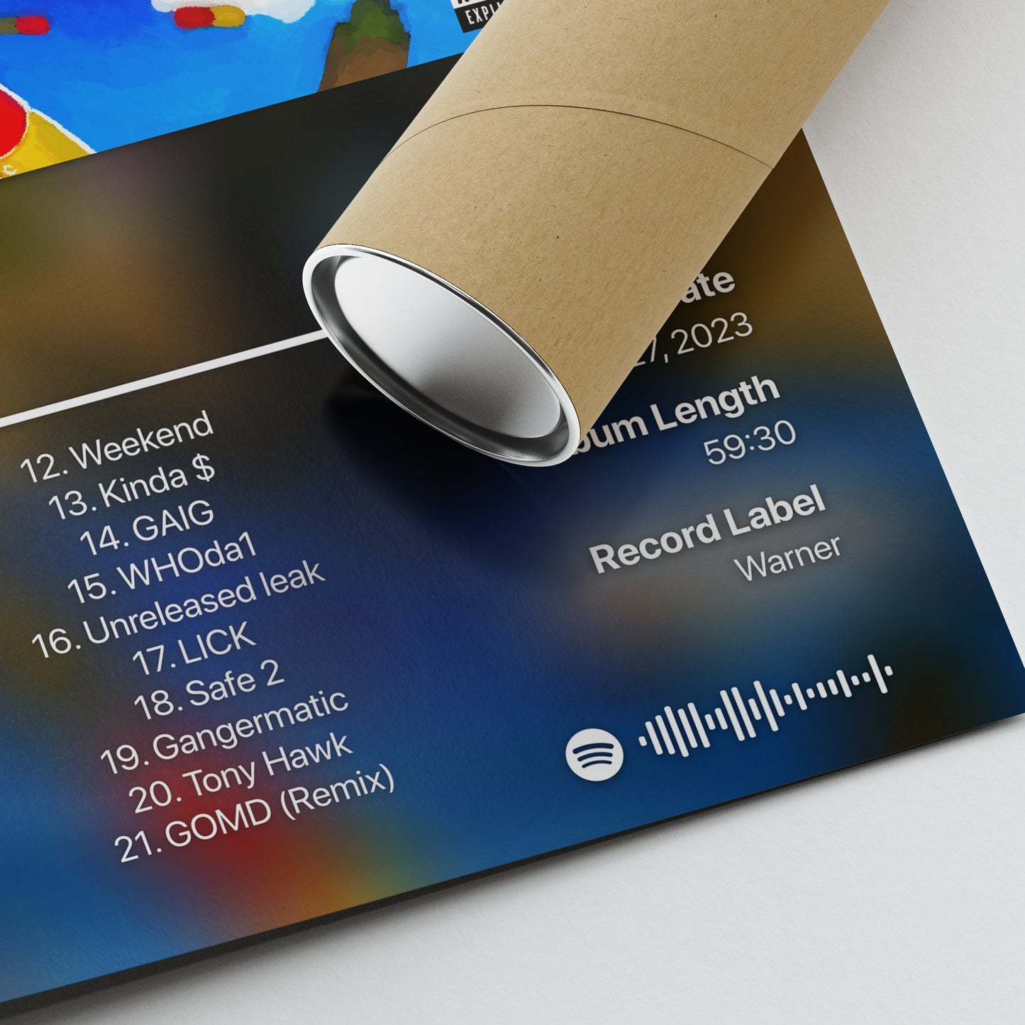 Veeze Ganger Album Poster