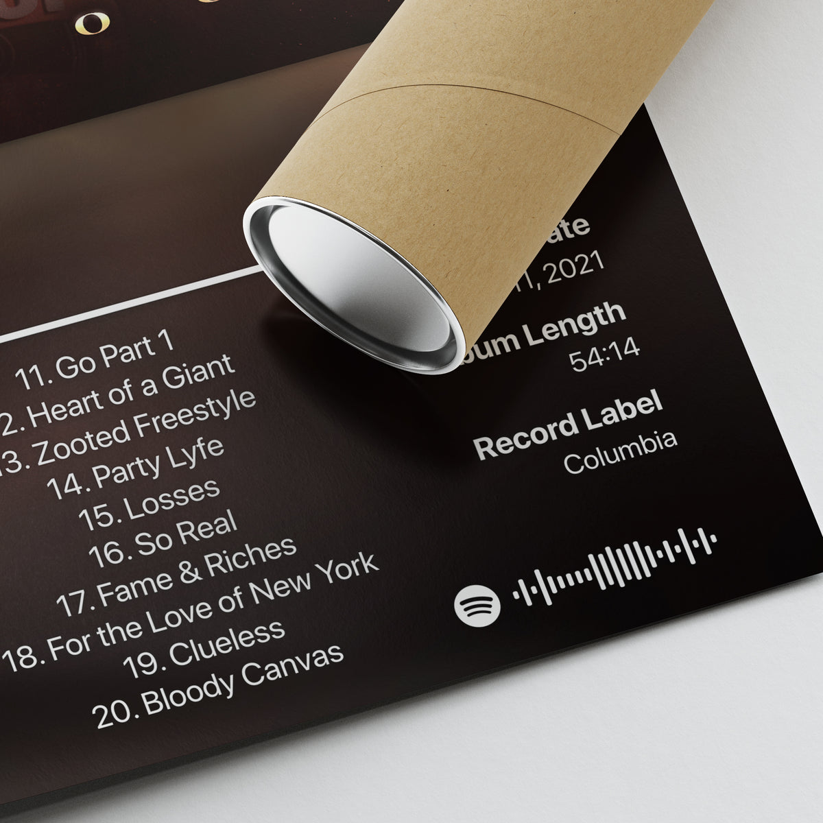 Polo G Hall of Fame Album Poster