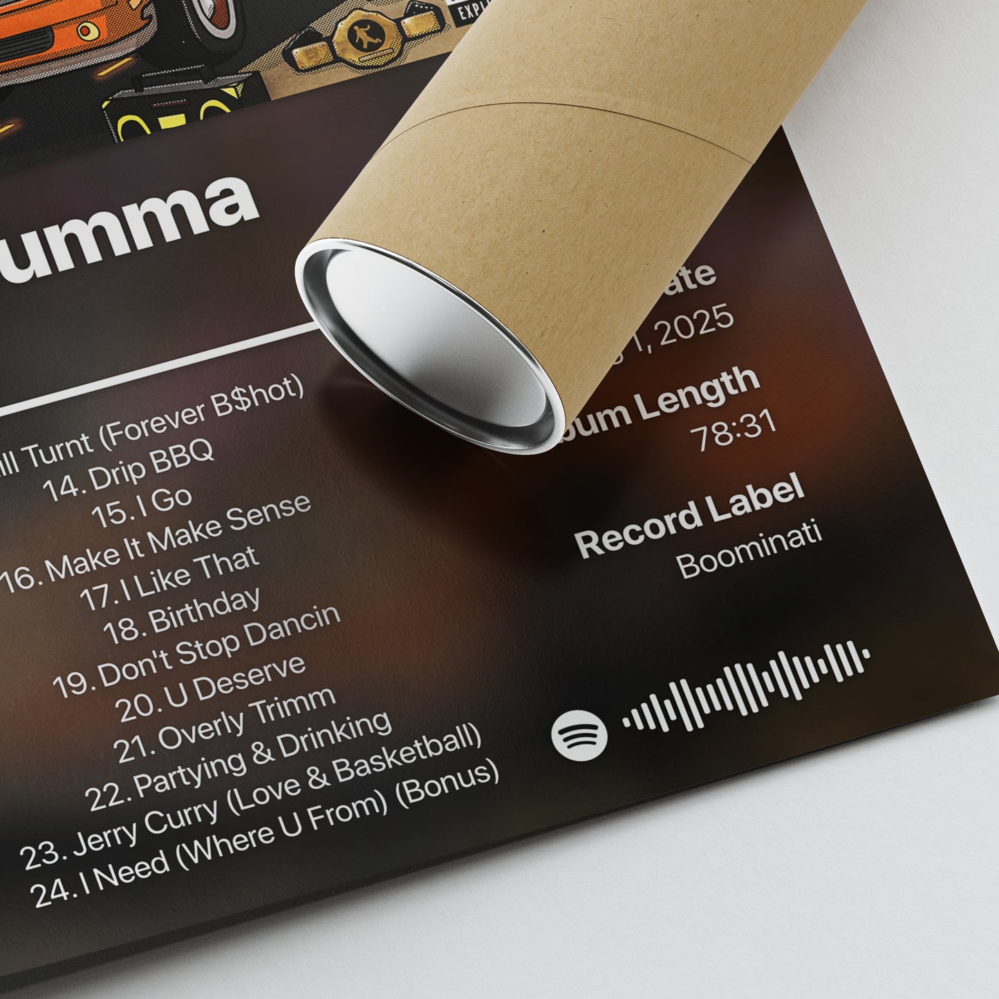 Metro Boomin A Futuristic Summa Album Poster