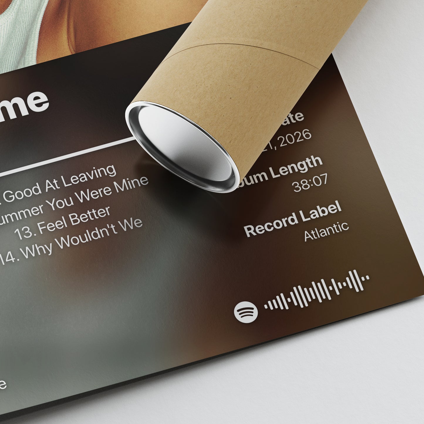 STELLA LEFTY Long Way Home Album Poster