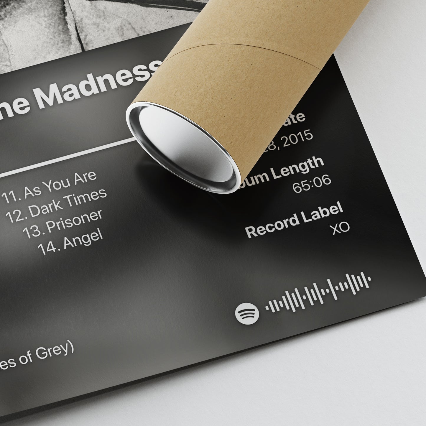The Weeknd Beauty Behind The Madness Album Poster