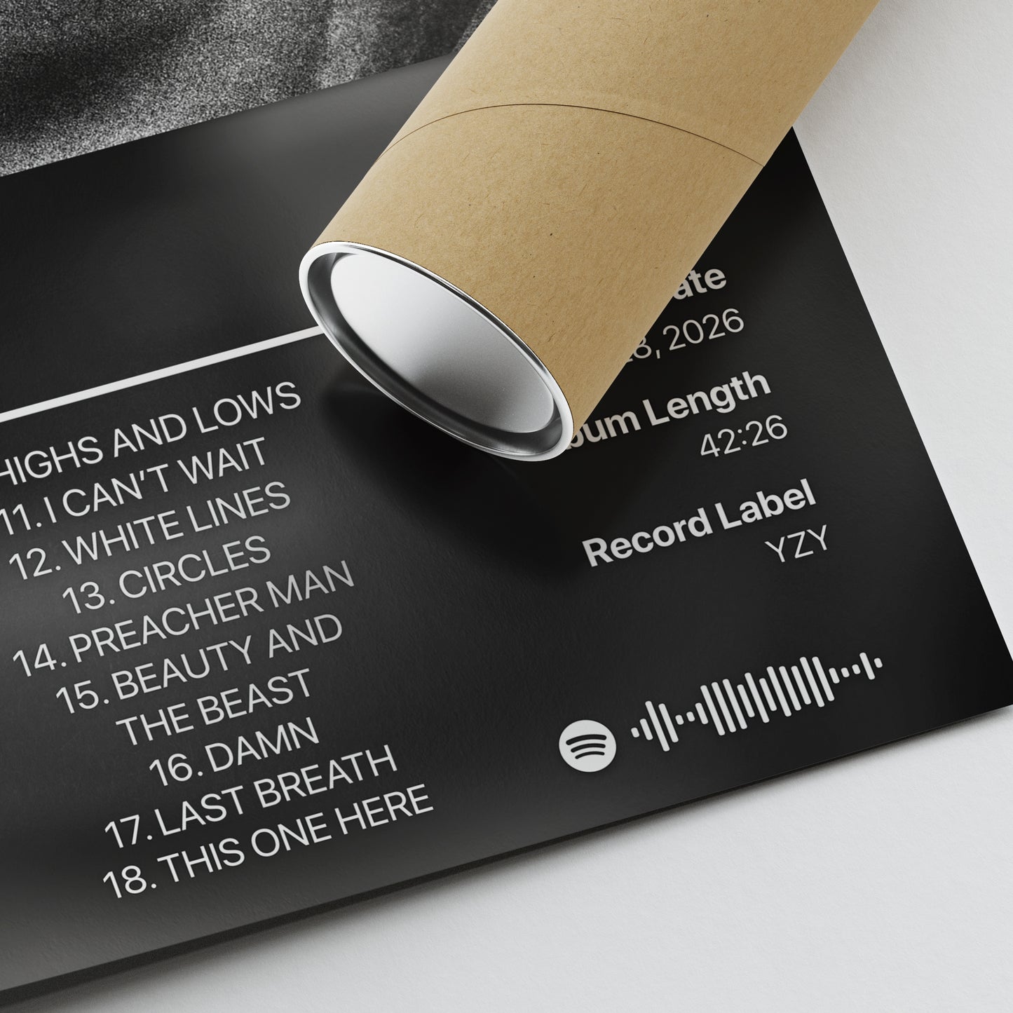 Kanye West BULLY Album Poster
