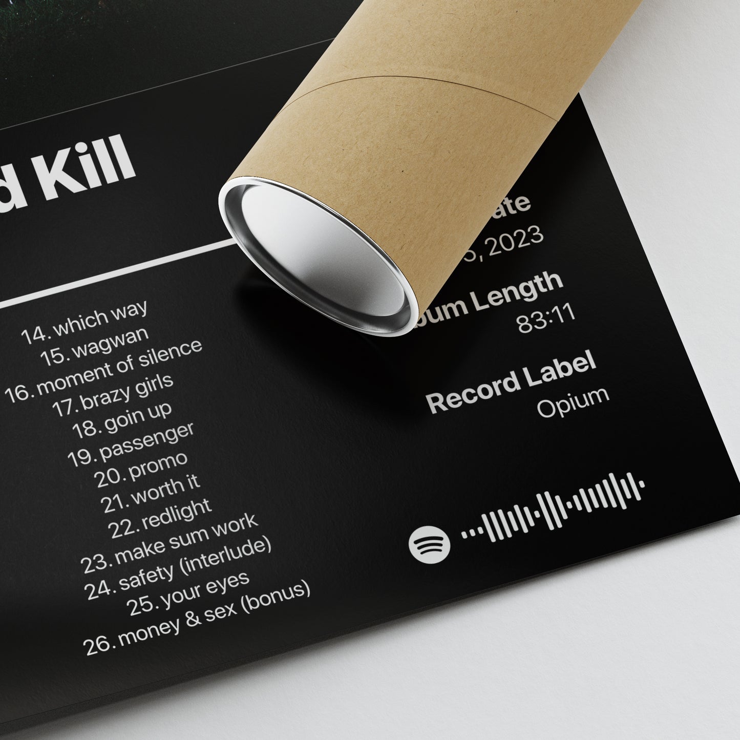 Destroy Lonely If Looks Could Kill Album Poster