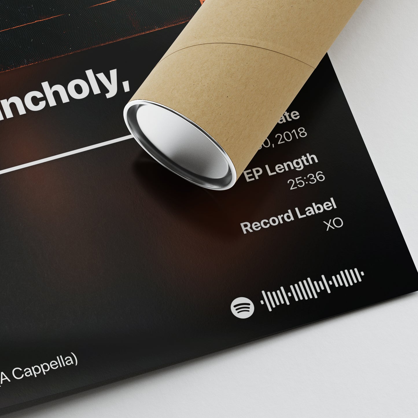 The Weeknd My Dear Melancholy, Album Poster