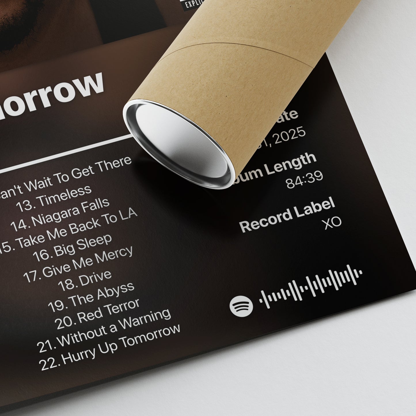 The Weeknd Hurry Up Tomorrow Album Poster