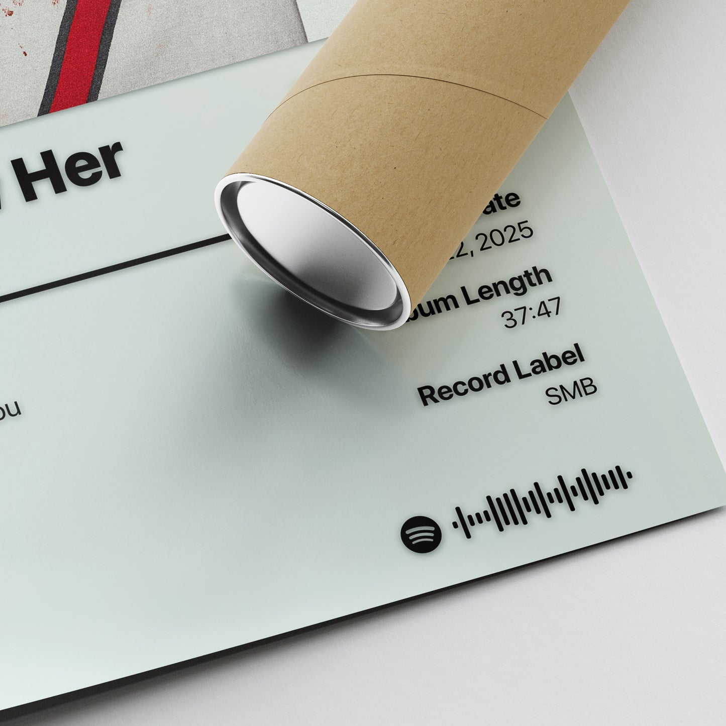 sombr I Barely Know Her Album Poster