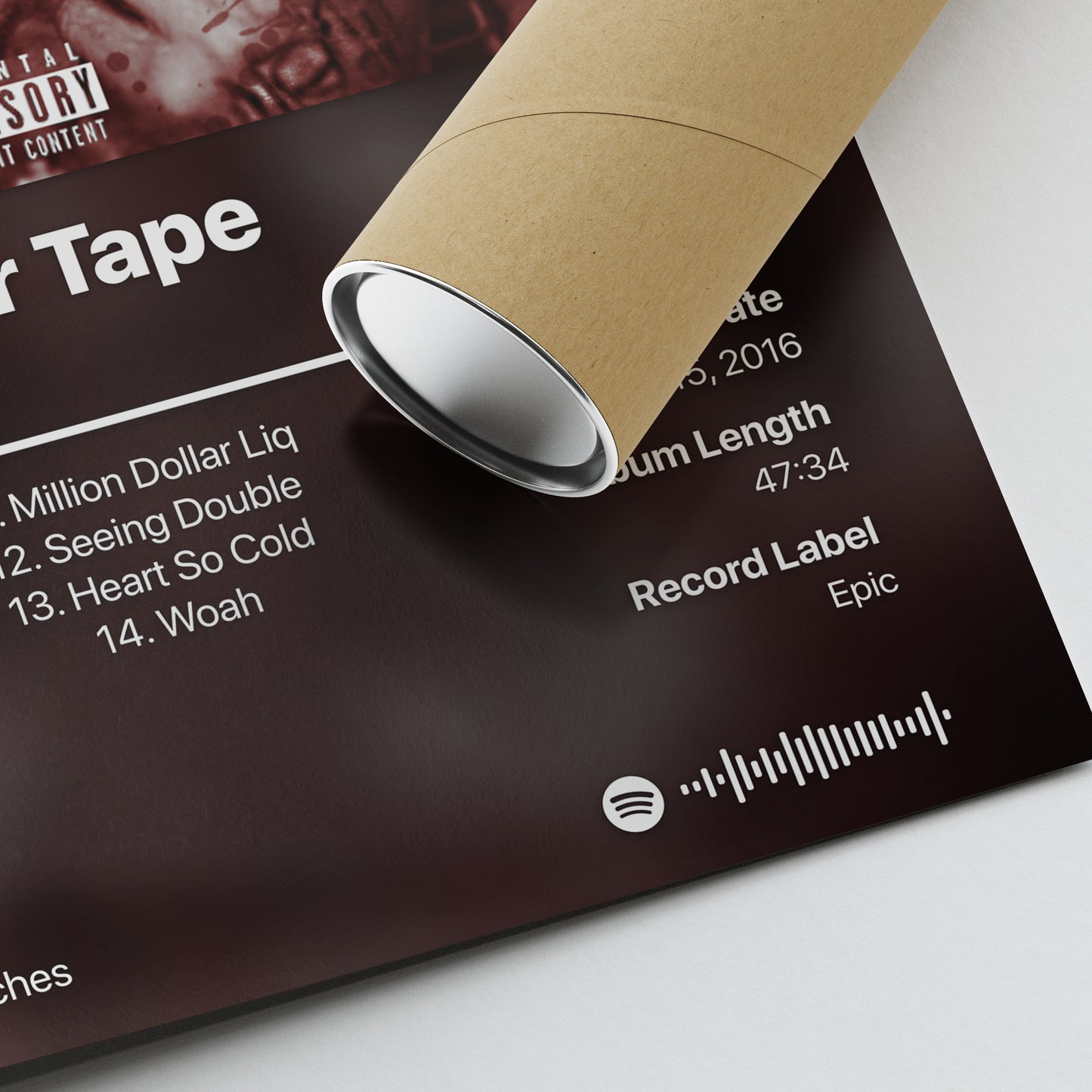 21 Savage The Slaughter Tape Album Poster