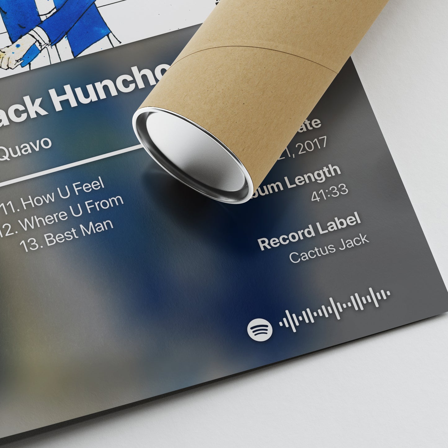 Travis Scott Huncho Jack, Jack Huncho Album Poster