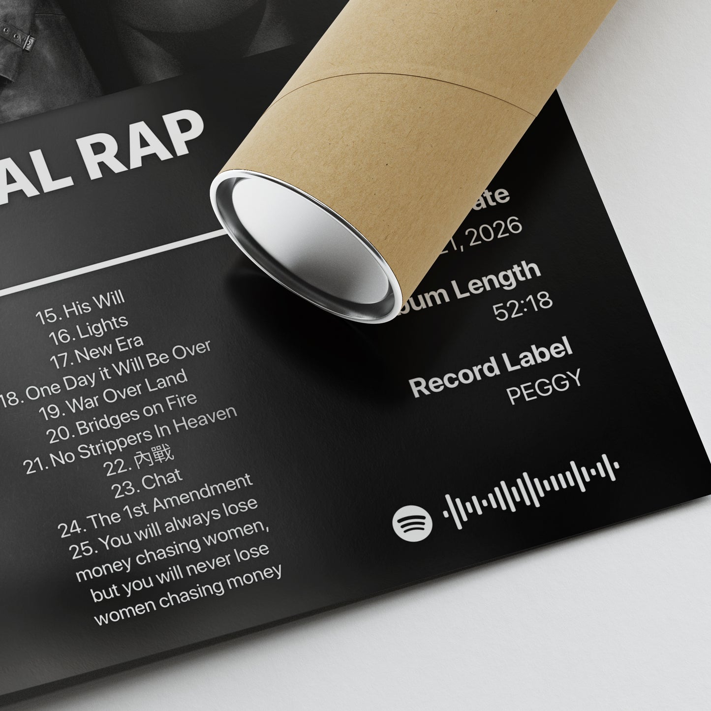JPEGMAFIA EXPERIMENTAL RAP Album Poster