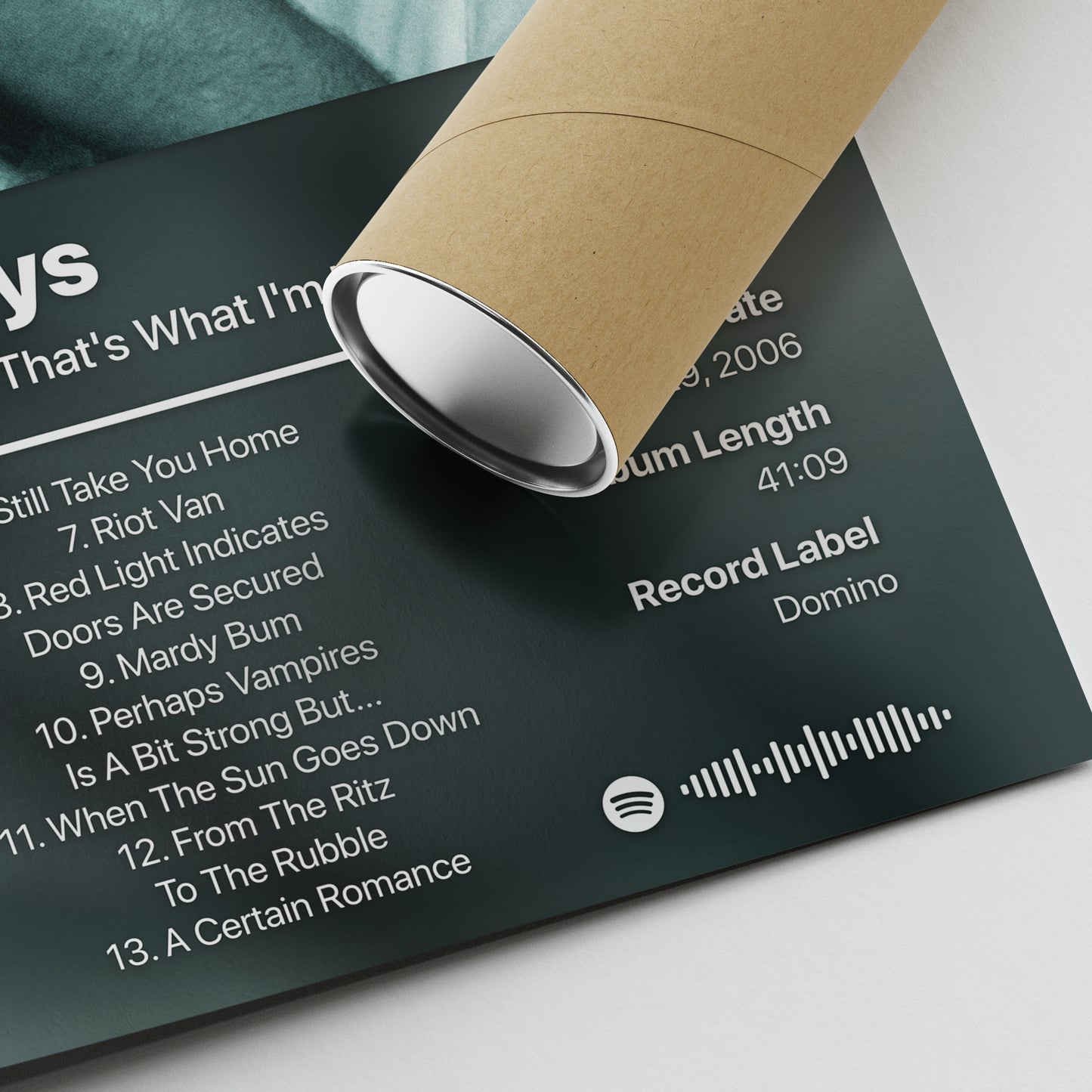 Arctic Monkeys Whatever People Say I Am, That's What I'm Not Album Poster