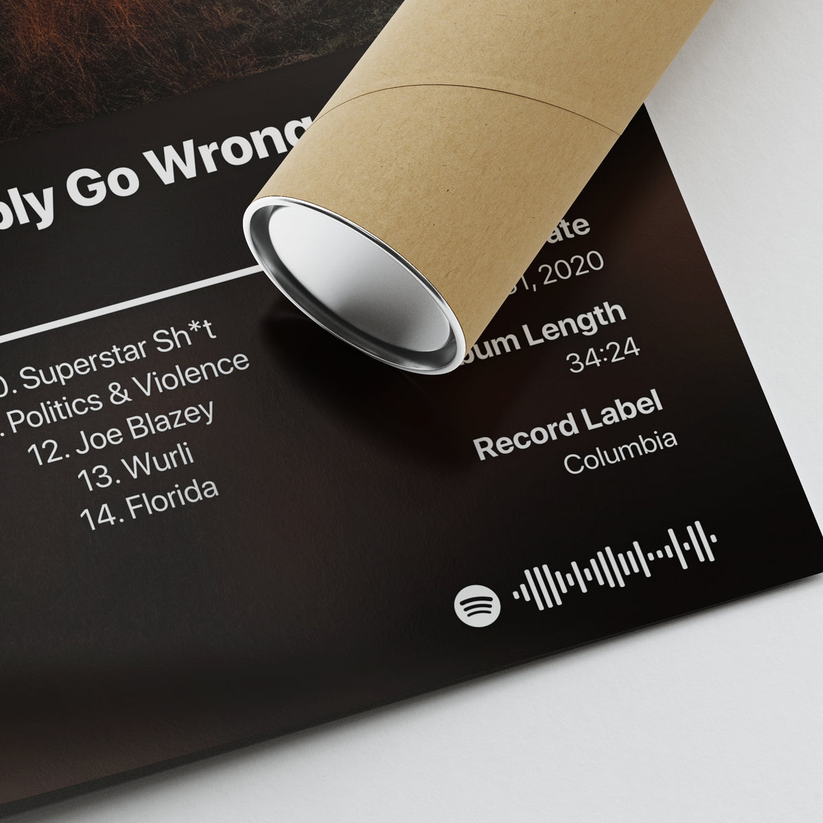 Dominic Fike What Could Possibly Go Wrong Album Poster