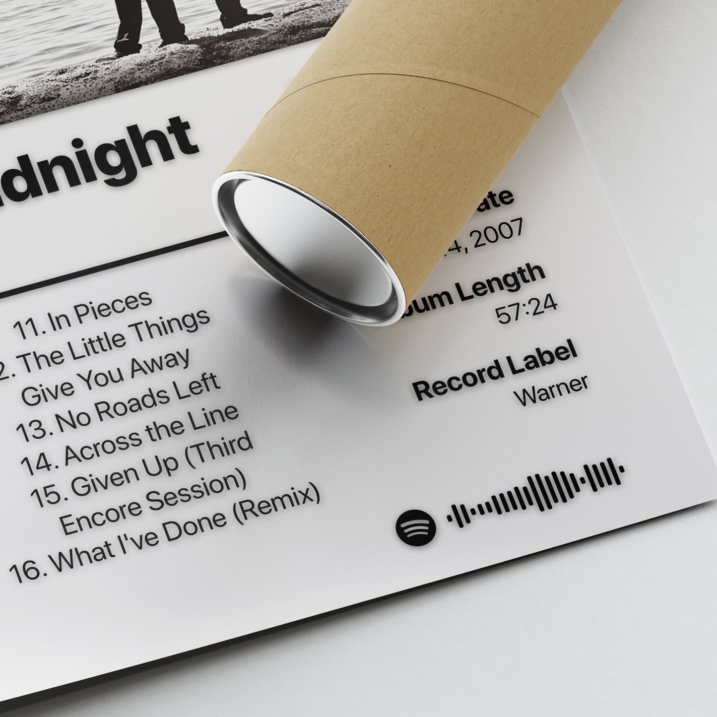 Linkin Park Minutes to Midnight Album Poster