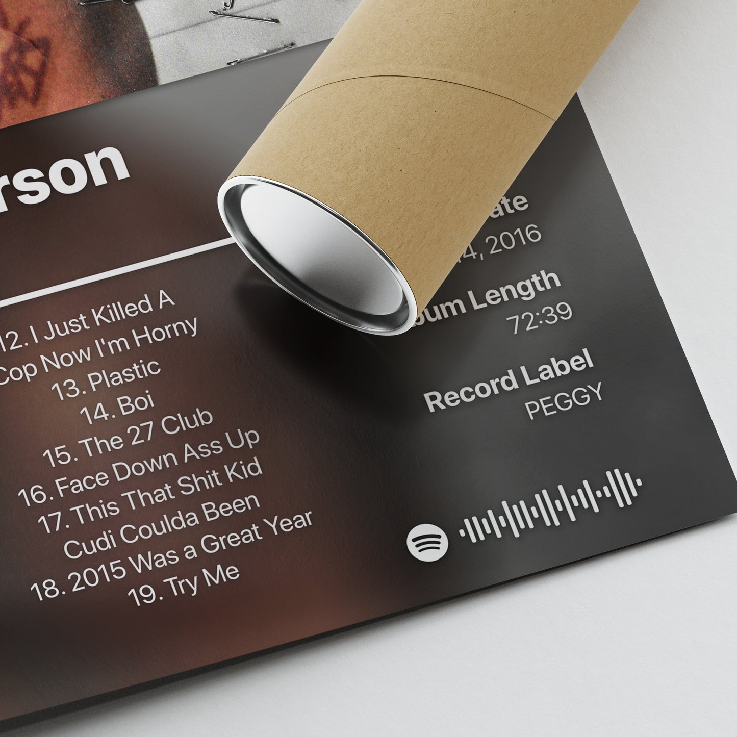 JPEGMAFIA Black Ben Carson Album Poster