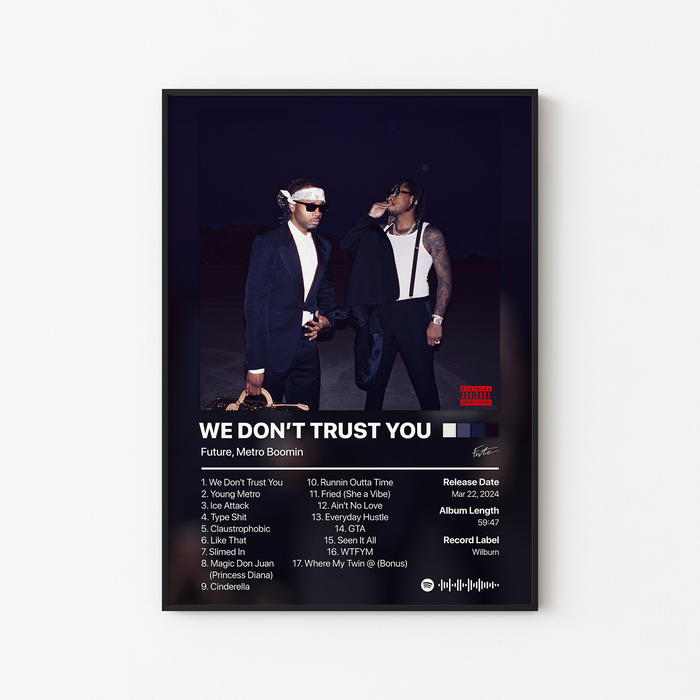 Future WE DON'T TRUST YOU Album Poster