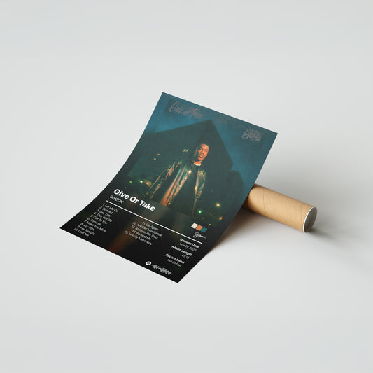 GIVEON Give Or Take Album Poster