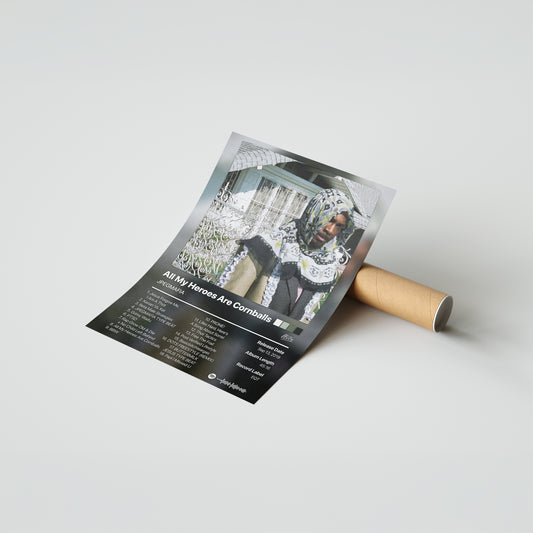 JPEGMAFIA All My Heroes Are Cornballs Album Poster