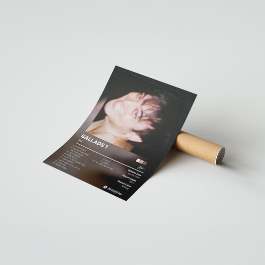 Joji BALLADS 1 Album Poster