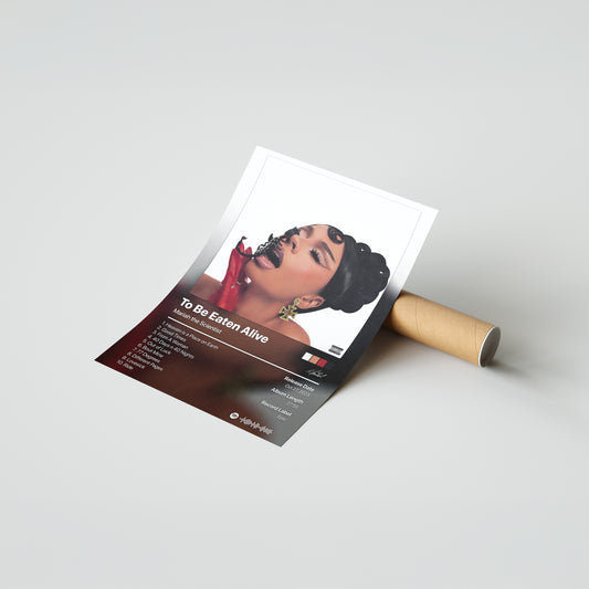 Mariah the Scientist To Be Eaten Alive Album Poster