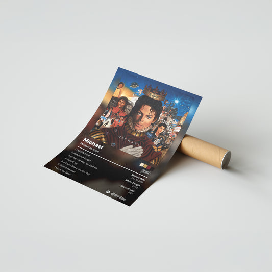 Michael Jackson Michael Album Poster