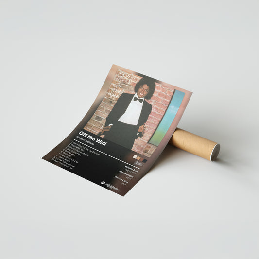 Michael Jackson Off the Wall Album Poster