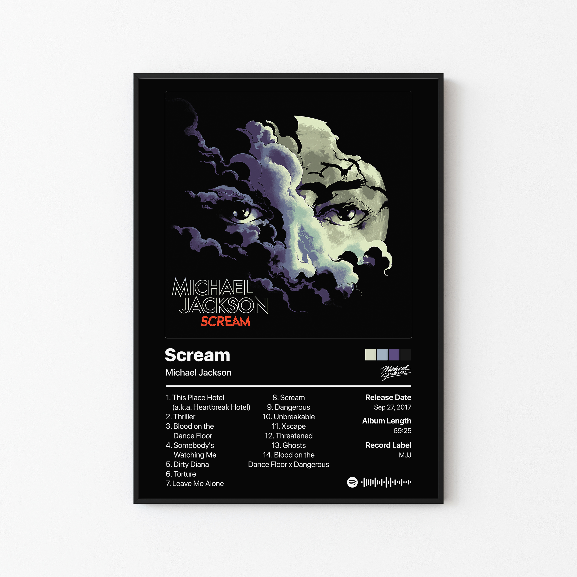 超激レア品 Michael Jackson / Scream[輸入盤]ポスター付 Michael Jackson 