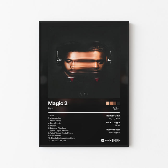 Nas Magic 2 Album Poster