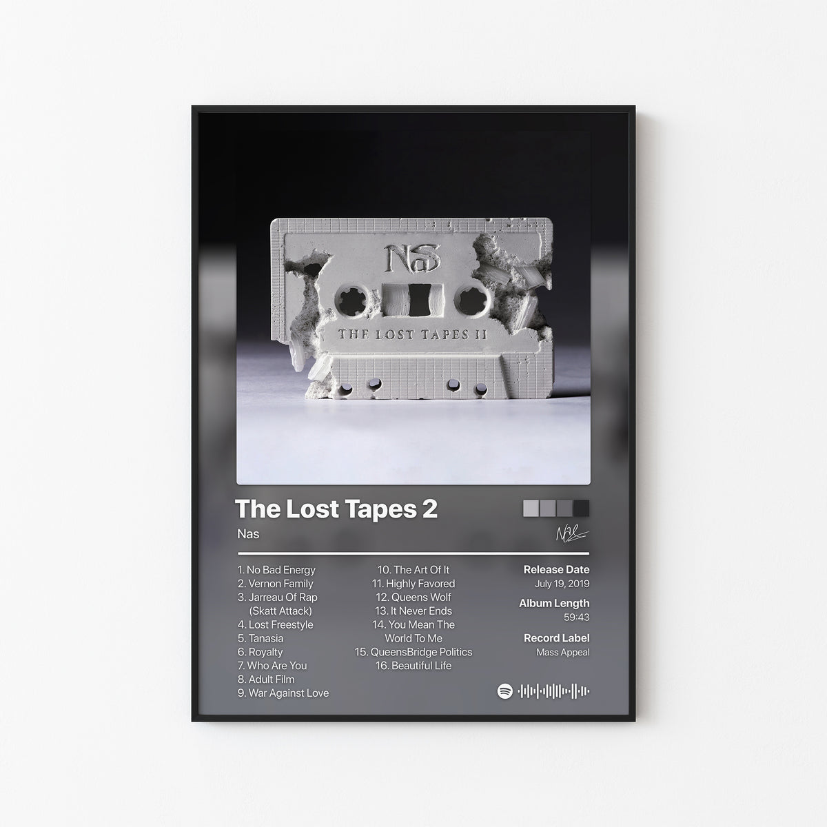 Nas The Lost Tapes 2 Album Poster