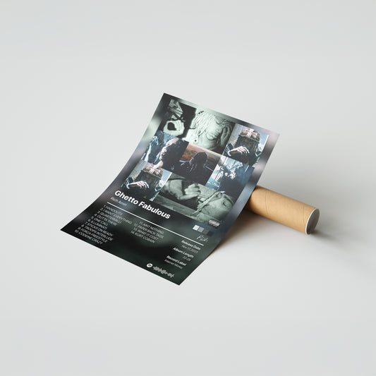 Rich Amiri Ghetto Fabulous Album Poster
