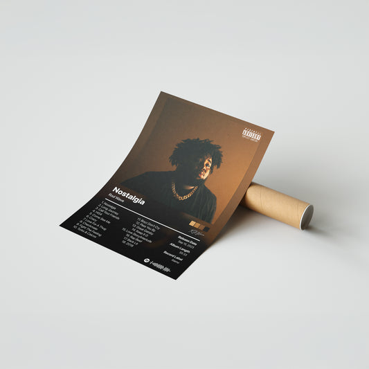 Rod Wave Nostalgia Album Poster
