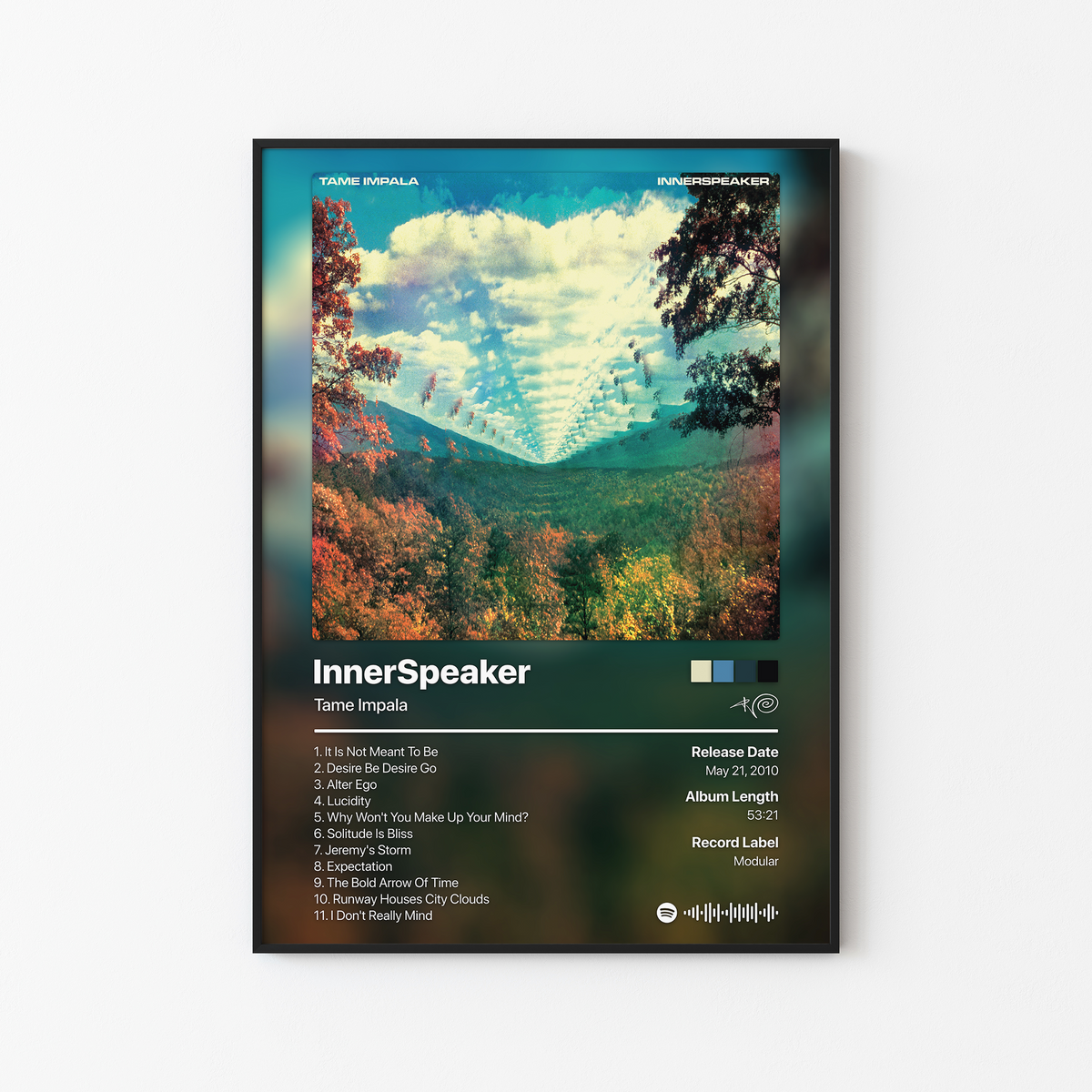 Tame Impala InnerSpeaker Album Poster