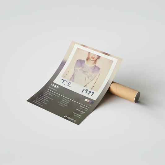 Taylor Swift 1989 Album Poster
