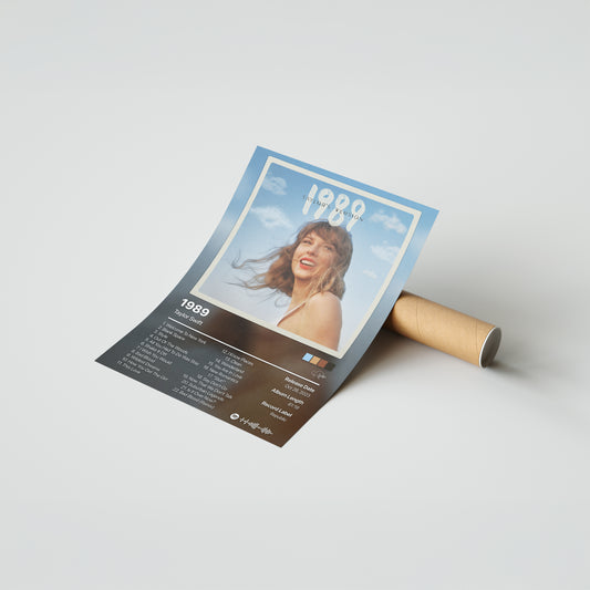 Taylor Swift 1989 (Taylor's Version) Album Poster