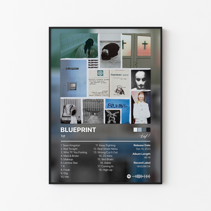 Tdf BLUEPRINT Album Poster