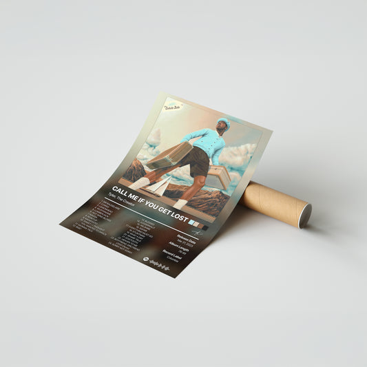 Tyler, The Creator CALL ME IF YOU GET LOST: The Estate Sale Album Poster