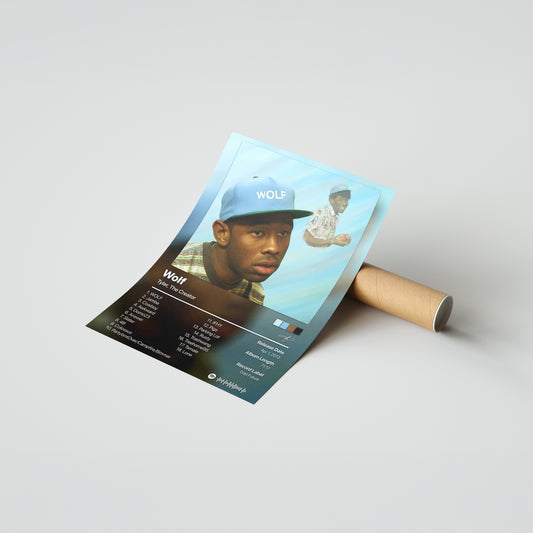 Tyler, The Creator Wolf Album Poster