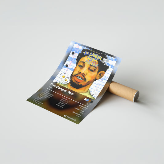 Veeze The Ganger Tour Album Poster
