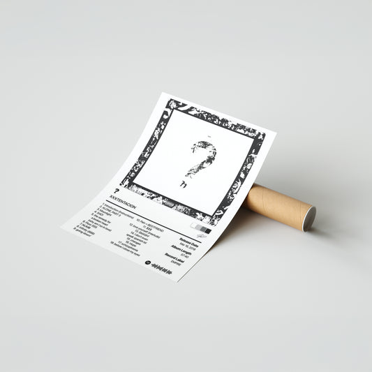 XXXTENTACION Question Mark Album Poster