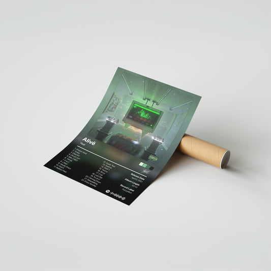 Yeat Alive Album Poster