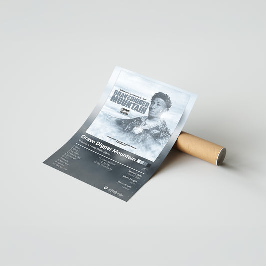 YoungBoy Never Broke Again Compliments of Grave Digger Mountain Album Poster